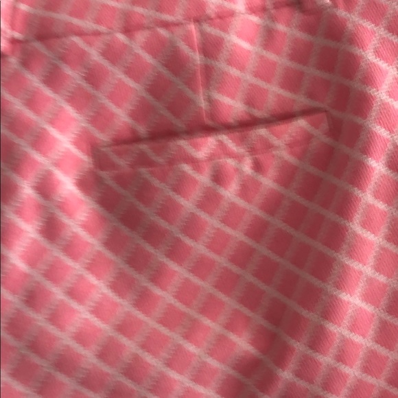 Ann Taylor Modern Fit Quilted Cty Short pink check - Picture 5 of 9
